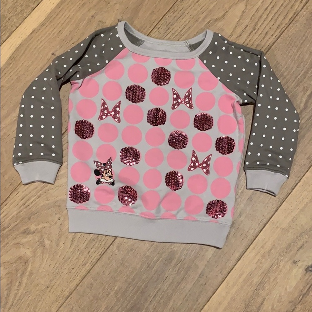 Little girls Disney Minnie sweatshirt